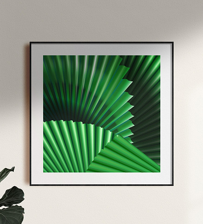 Fronds 100daychallenge 100dayproject 100daysproject adobeillustator design flat illustration minimal vector