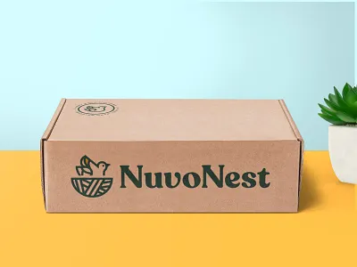 Packaging Nuvo Nest bird packagedesign packaging