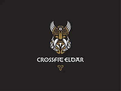 Crossfit Eldar adobe illustrator graphic design illustration logo design scandinavian viking logo