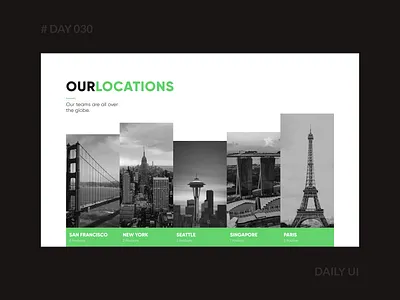 Daily UI 030 - Careers Page branding careers page company dailyui dark grid hiring job lines minimal office simple webdesign