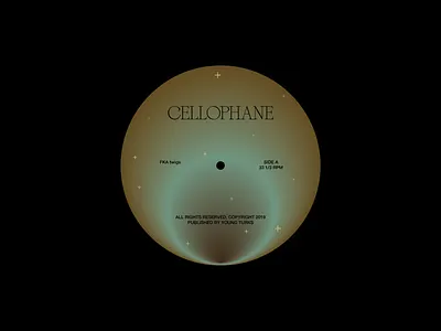 Cellophane Concept Work mindfulness typography