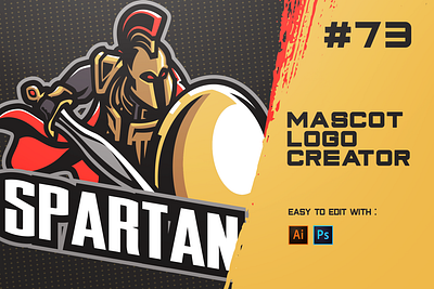 SPARTANS E SPORTS LOGO badge brand branding cups death esports esports logo game gaming illustration logo mascot roma spartan sport sports team vector warrior wings