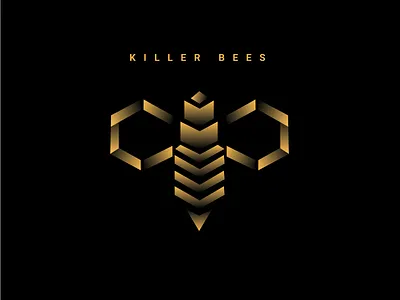 KILLER BEES app branding cards logo creativity design figma figmadesign logo logodesign splash screen typography