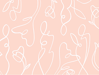 Botanical Bodies art body flowers illustration lines pattern