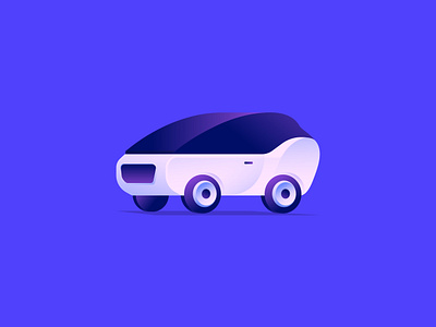 Cars 1.0 color design exploration gradient icon illustration symbol vector