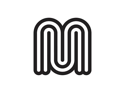 MM branding identity lettering logo mark mm