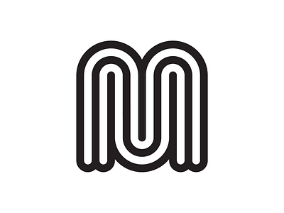 MM branding identity lettering logo mark mm