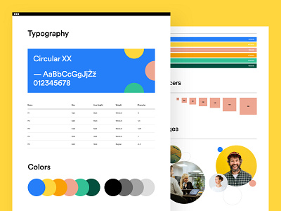 PlusImpact - Style Guide colors design design language graphic interface product design research strategy style guide typography ui design user experience ux design visual identity web web design