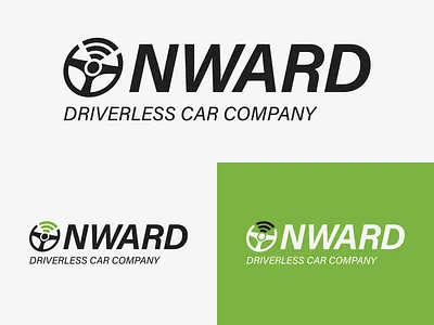 Onward - Driveless Car Company Logo - Daily Logo Challenge 5/50 adobe adobe illustrator branding branding and identity branding design car dailylogochallenge design driveless graphicdesign illustration illustrator logo logotype minimalist one page online shop onward