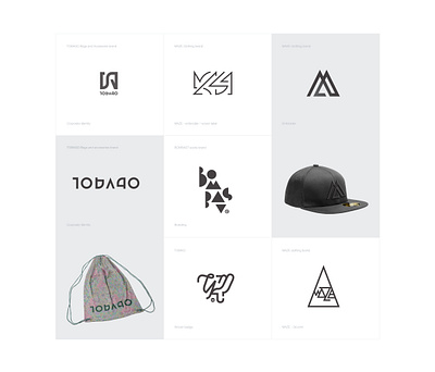 Branding branding corporate identity logos logotype typography vector