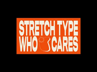 STRETCHTYPE blackbackground business card comedy design fruitsartclub funny graphic design graphicdesign photoshop typography