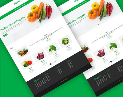 TemplateToaster Website Builder | Organic WooCommerce theme organic organic food organic logo templatetoaster web development webdesign website builder woocommerce woocommerce theme wordpress