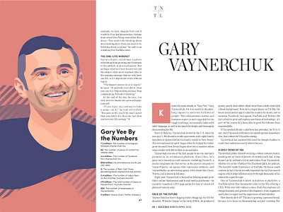 Gary Vaynerchuk portrait illustration adobe illustrator celebrities digital portrait editorial editorial illustration gary vaynerchuk illustration influencers magazine magazine illustration portrait portrait illustration stylized success magazine vector vector art vector portrait