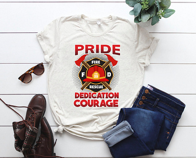 Firefighter T-shirt Design amazon beer tshirt design firefighter merch by amazon t shirt design t shirt design tee tshirts typography