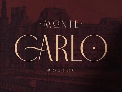 Carlo Monaco Sans Serif art deco download elegant font gatsby hotel modern retro sans serif typeface