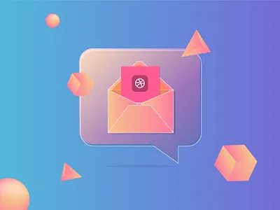 Hello dribbble! debuts hello hello dribbble icon intro shots vector