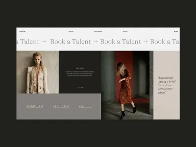 Ui/UX Dailies - Design Inspiration 011 branding clean daily ui dailyui design designinspirations interface minimal modern scandinavian scandinavian design scandinavian style typography ui uiux ux web web design website