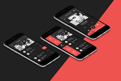 Music App design ui ux