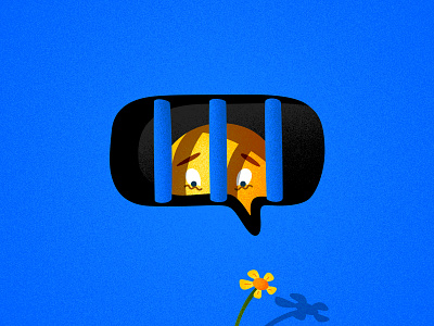 Social prison emoji facebook illustration illustration art message messenger online prison social vector