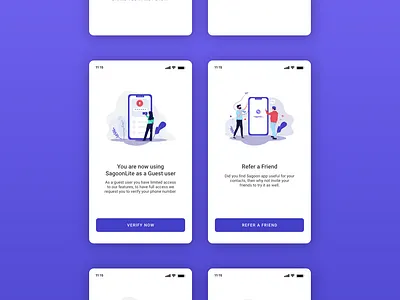 Empty states screen app design illustrator mobile app design mobile ui mobile ui design splashscreen vector