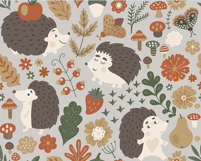Hedgehog hedgehog pattern