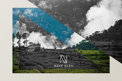 Branding for Naveens Glen Resort adventure artwork branding design dribbble invite graphicdesign illustration logo typography vector website design