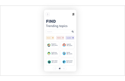 Trending topics - Uiconfig android branding design identity illustration illustrator ios mobile thesnowypay typography uiconfig