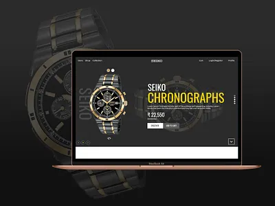 UI Design " Wrist Watch Landing Page" 2019 design trend 2019 trend 2020 trends clean design clean ui ecommerce design landing design landing page minimal design trending design trending ui ui design uiux uxdesign uxdesigner uxdesigns watch website watches webdeisgn webdesign