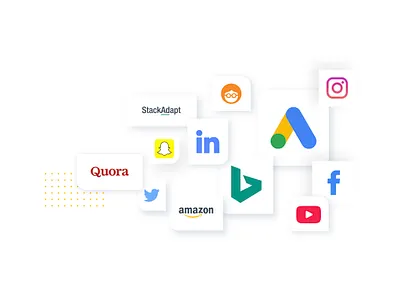 Social channels graphic design social channels