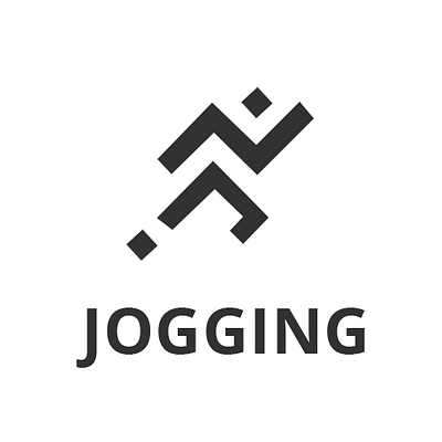 Jogging Logo design logo logo design logos ui