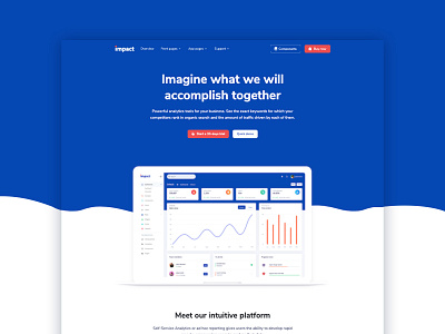 Impact Design System PRO admin dashboard admin template bootstrap 4 chart code design development input landing page premium responsive sidebar ui kit web design widgets