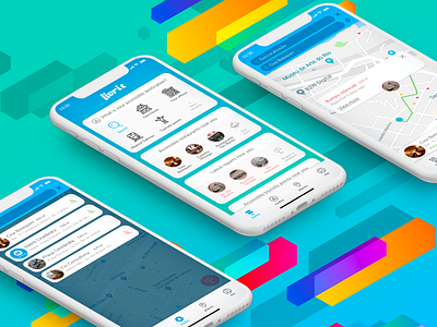 iPhone APP :: Livrit (Urban Mobily) app branding brazil city guide color system design design system interface iphone iphonex map mvp places rio de janeiro startup street ui ux
