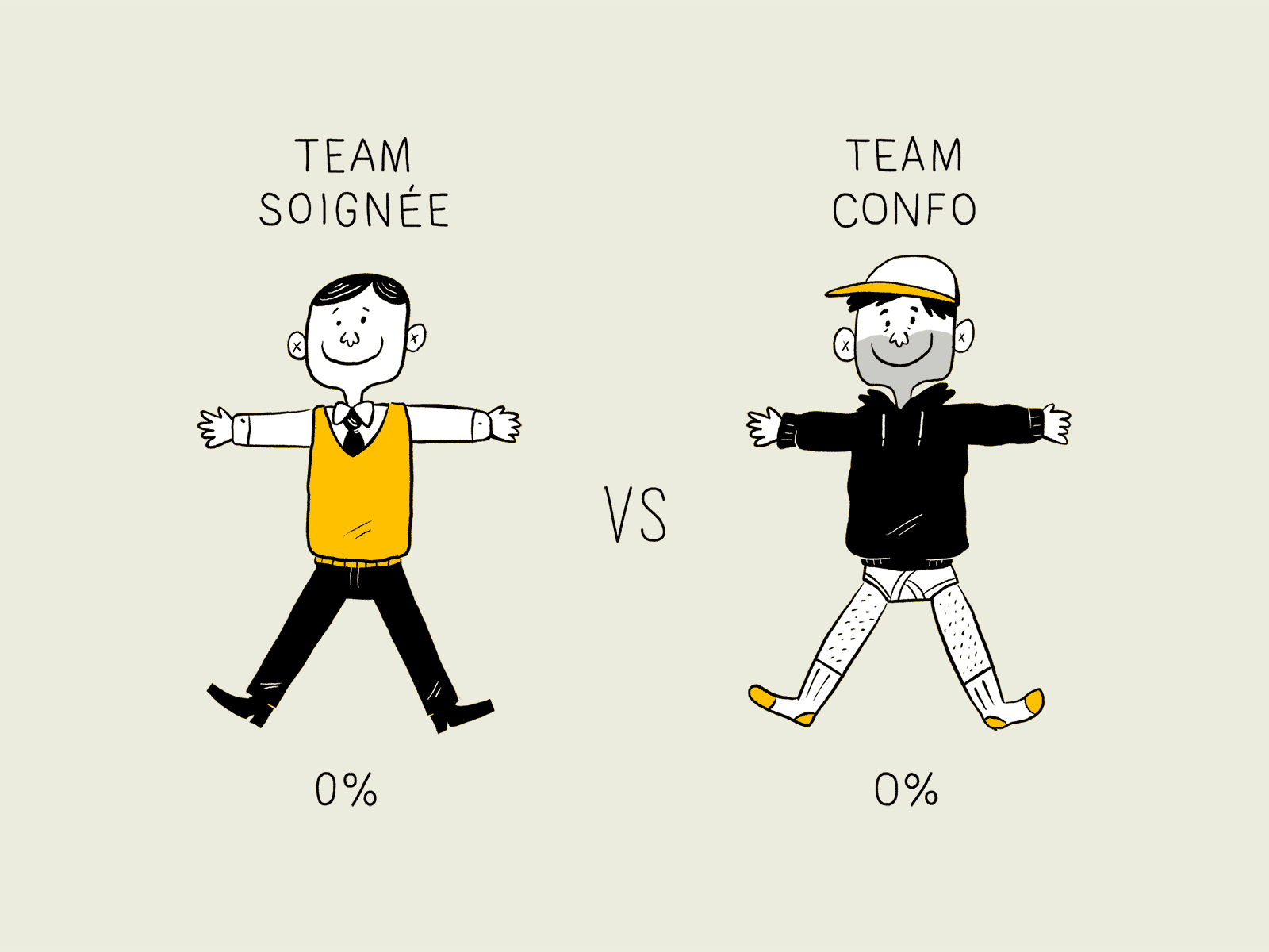 Dress Code branding character design illustration typography vector