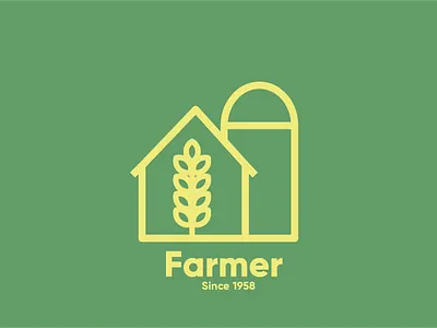 Farmer Logo Design branding design farmer logo
