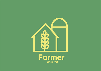 Farmer Logo Design branding design farmer logo