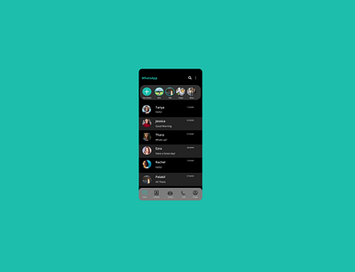 Whatsapp UI Redesign app design appredesign design redesign redesignconcept ui uidesign whatsapp