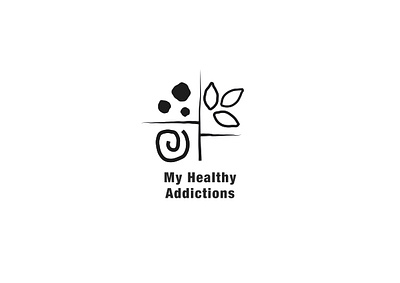 Logo Created for ''My Healthy Addictions''- web branding design design graphic design grid layout illustration logo logo designs logo mark logodesign vector