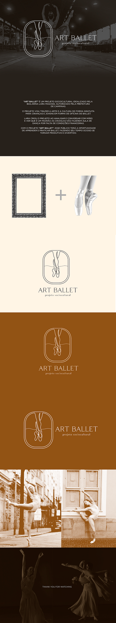 Logo Design - ART BALLET ballerina ballet design designer logo logo design logodesign logotype