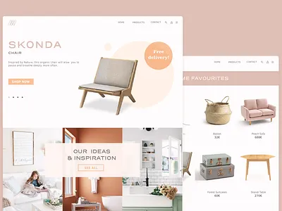 Maynooth ecommerce furniture furniture store ui ui design