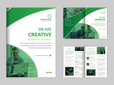 Corporate Bi-Fold Brochure Design
