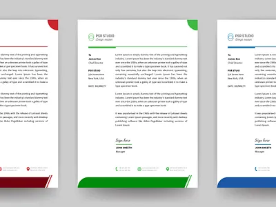 Business Letterhead Design