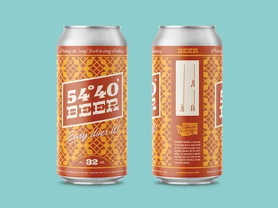 5440 Crowler beer beer can brand brewery crowler design label lettering packaging pattern retro type typography vintage