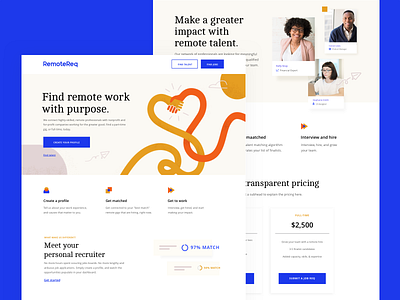 RemoteReq Web job job search web web design website