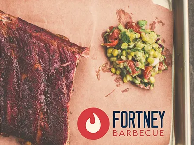 Fortney BBQ Logo barbecue brand design brand identity branding branding design logo logo brand mark logo design logo design branding logo designer logotype