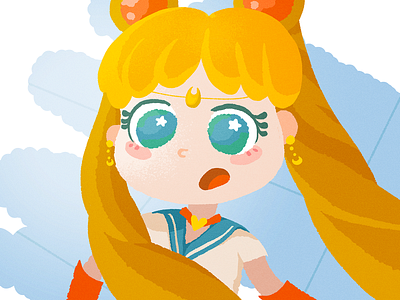 Sailor Moon Redraw cute girl japan kawaii medibang meme moon redraw sailor moon sailor squad