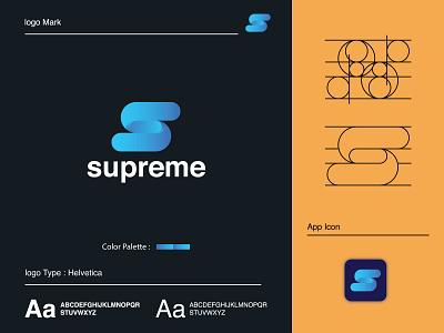 S letter logo abstract brand brand identity business company concept corporate creative custom gradient letter logo lettering logo logotype recent logo s letter