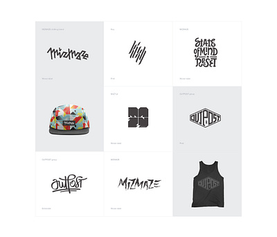Branding branding design logos typography vector