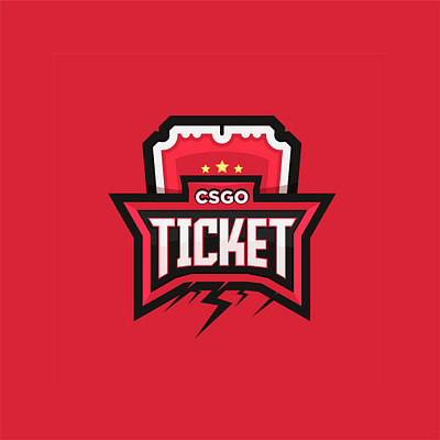 CSGO TICKET art artist brazil characterdesign color csgo design illustration illustrator ilustration logo marca photoshop ticket tickets