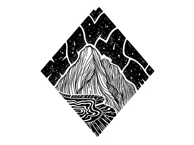 Хайде! branding bulgaria calligraphy cyrillic design digital handlettering illustration ipad pro lettering mountain procreate procreate art sketch space stars t shirt t shirt illustration type typography