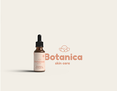 Botanica Branding brand identity branding logo logo design natural plant skin care